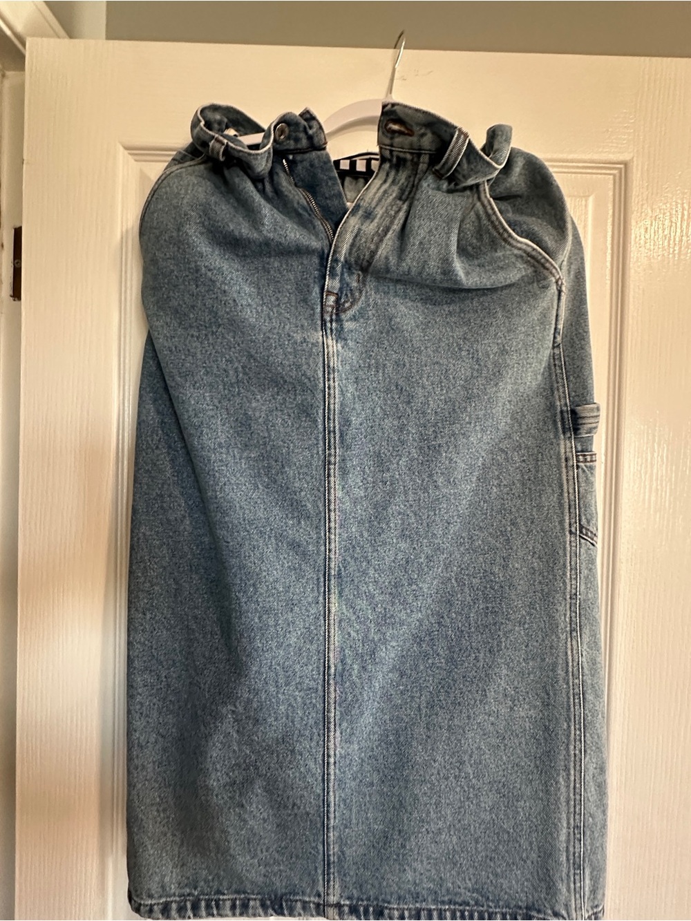 Miu Miu Light Blue Straight-Leg Jeans